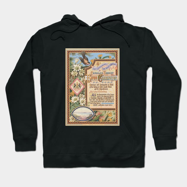 Baron Carrington Invitation Hoodie by pocketlama